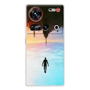 Чехол с человеком пауком для ZTE Nubia Z70 Ultra - (AlphaPrint)