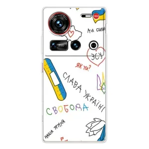 Чехлы Доброго вечора, ми за України для 傳說 ZTE Nubia Z70 Ultra (AlphaPrint)