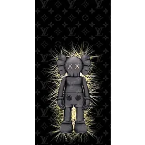 Чохли для ZTE Blade V2020 Smart - Bearbrick Louis Vuitton (PREMIUMPrint) (Bearbrick LV)