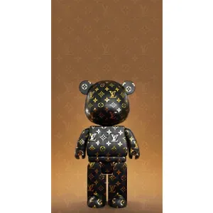 Чохли для ZTE Blade V2020 Smart - Bearbrick Louis Vuitton (PREMIUMPrint) (Bearbrick)