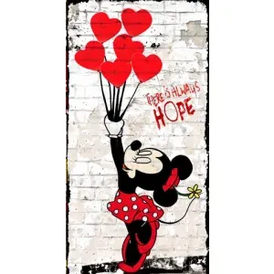 Чехол Disney Mouse ZTE Blade V2020 Smart (PREMIUMPrint) (Heart Minni)