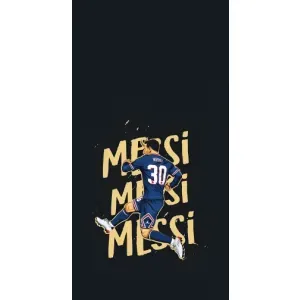 Чехлы для ZTE Blade V2020 Smart (Leo чемпион) (AlphaPrint) (Messi ПСЖ)