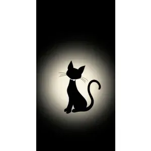 Чохол з принтом для ZTE V2020 Smart (AlphaPrint) Модні коти (Силует котика)
