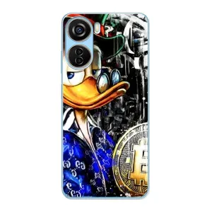 Чехлы для ЗТЕ В40 Десигн - Scrooge MagDag (PREMIUMPrint) (Биткойн Скрудж)