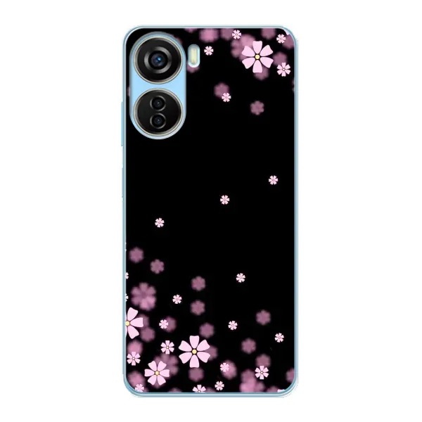 Чехол с принтом «Цветочки маленькие» для ZTE V40 Design