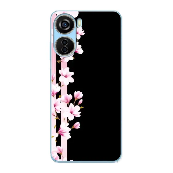 Чехол с принтом «Цветочки» для ZTE V40 Design