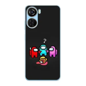 Чехол Амонг Ас для ZTE V40 Design (AlphaPrint)