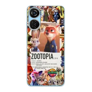 Чехол Зоотрополіс на ZTE V40 Design (Постер Зверополис)