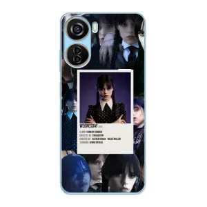 Чехлы Венсдей на ZTE V40 Design Уэнсдей (AlphaPrint) (коллаж Уэнздей)