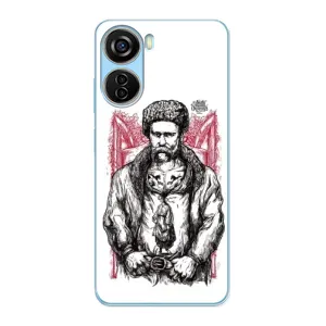 Чехлы для ZTE V40 Design с принтом Тараса Шевченко (AlphaPrint) (Козак Шевченко)