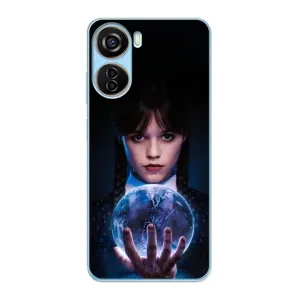 Чехол с дизайном Венздей 2 на ZTE V40 Design (Магическая сфера Уэнздей)