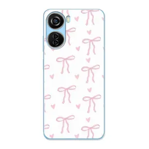 Чохол з бантиками на ZTE V40 Design (Маленькі бантики)