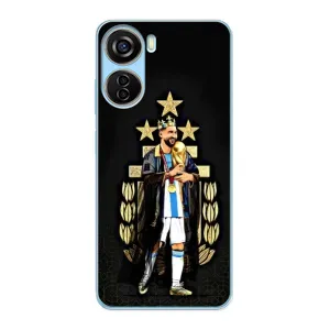 Чохли для ZTE V40 Design (Leo чемпіон) (AlphaPrint) (Мессі Король)