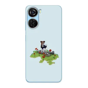 Чехлы с картинкой собаки Патрон для ZTE V40 Design (AlphaPrint) (Сапер Пес)