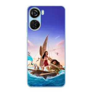 Чехол с мультфильмом Моана ZTE V40 Design (Команда Ваяна Мауи)