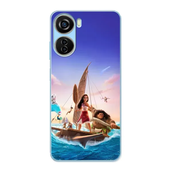 Чехол с принтом «Команда Ваяна Мауи» для ZTE V40 Design