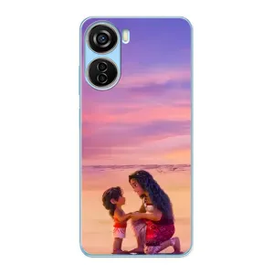 Чехол с мультфильмом Моана ZTE V40 Design (Маленькая Ваяна)