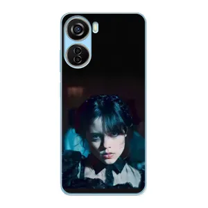 Чехлы Венсдей на ZTE V40 Design Уэнсдей (AlphaPrint) (взгляд Уэнздей)