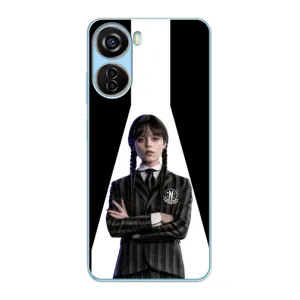Чехлы Венсдей на ZTE V40 Design Уэнсдей (AlphaPrint) (W-Wednesday)