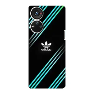 Чехол с принтом «Адидас с полосами» для ZTE Blade V40s
