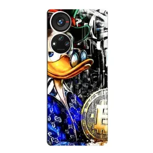 Чехли для ZTE Blade V40s - Scrooge MagDag (PREMIUMPrint) (Біткойн Скрудж)