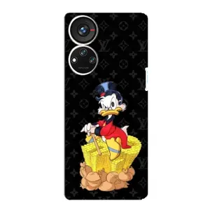 Чехли для ZTE Blade V40s - Скрудж МакДак Louis Vuitton (PREMIUMPrint) (Богатство Макдака)