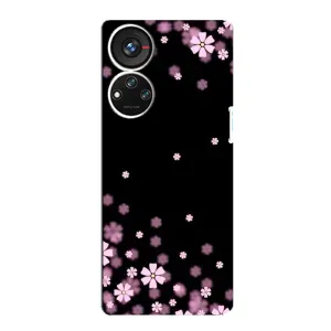 Чехол с принтом «Цветочки маленькие» для ZTE Blade V40s