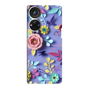 Чохли з квітами для ZTE Blade V40s (VPrint) (Дизайн квітів)