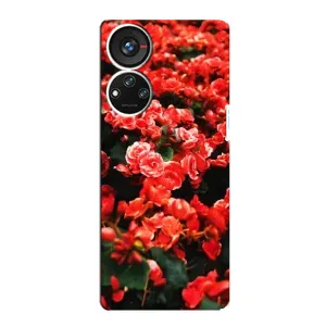 Чохли з квітами для ZTE Blade V40s (VPrint) (Квіти червоні)