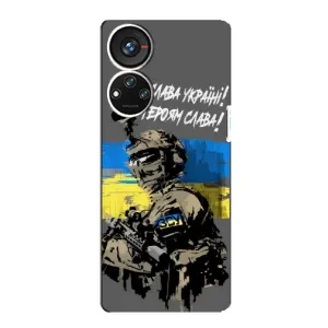 Чехлы с картинкой ЗСУ для ZTE Blade V40s (AlphaPrint) (Героям Слава)