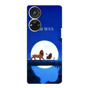 Чохол Король лев на ZTE Blade V40s (Хакуна Матата)