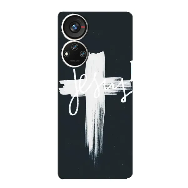 Чехол с принтом «Иисус» для ZTE Blade V40s