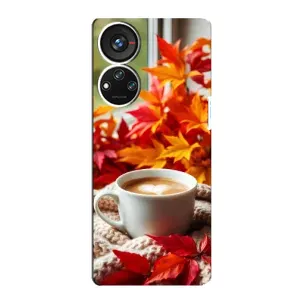 Чохол з унікальним дизайном 'Осінь з кавою' для ZTE Blade V40s