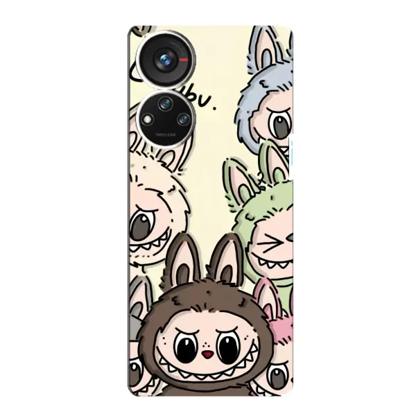 Чохол з принтом «Золота мавпа Bored Ape» для ZTE Blade V40s