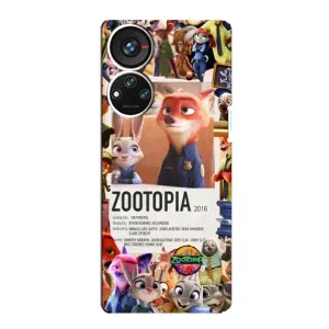 Чохол Зоотрополіс на ZTE Blade V40s (Постер Зоотрополіс)