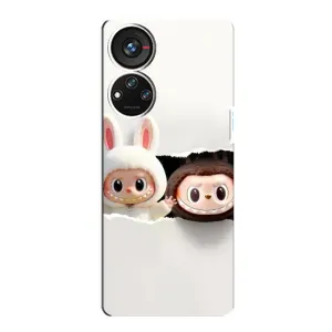 Чохол з принтом «Лабубу» для ZTE Blade V40s