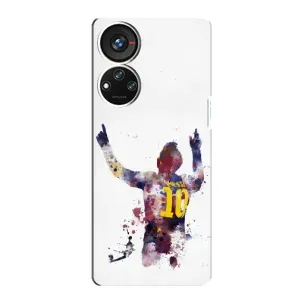 Чохол з принтом «Messi Barca» для ZTE Blade V40s