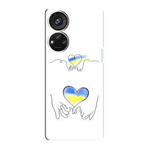 Чохол для Патріота України ZTE Blade V40s - (AlphaPrint) (Мир Україні)