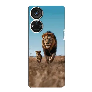 Чохол Король лев на ZTE Blade V40s (Мусафа та Сімба)
