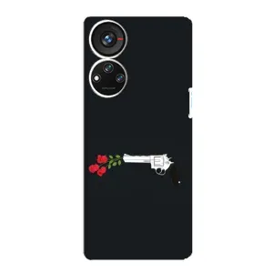Чехлы (ART) Цветы на ZTE Blade V40s (VPrint) (Неочікувані квіти)