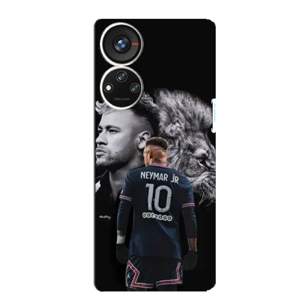 Чохол з принтом «Неймар Лев» для ZTE Blade V40s