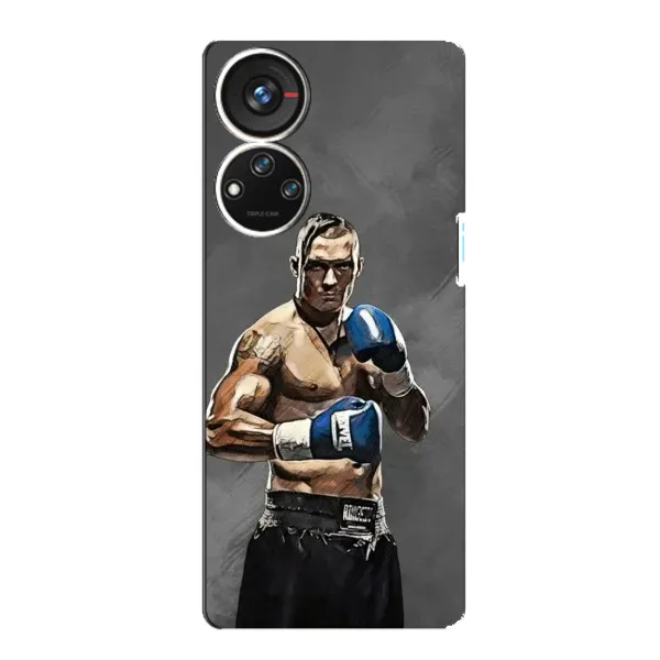 Чохол з принтом «Олександр Усик» для ZTE Blade V40s
