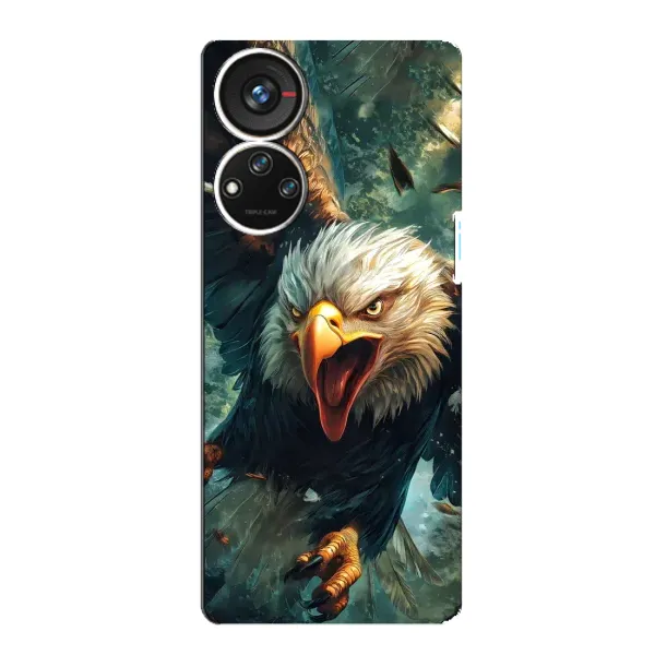 Чехол с принтом «Орел в полете» для ZTE Blade V40s Чехол с принтом «Орел в полете» для ZTE Blade V40s