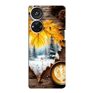 Чохол з принтом «Осінньо-зимова кава» для ZTE Blade V40s