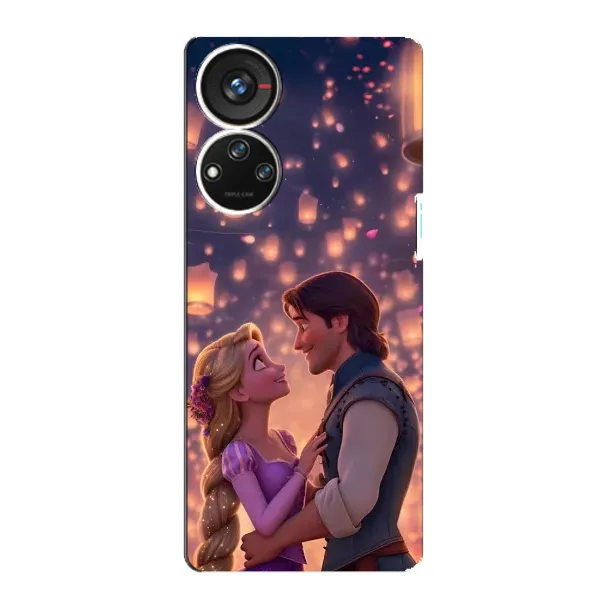 Чохол з принтом «Принцеса та принц» для ZTE Blade V40s