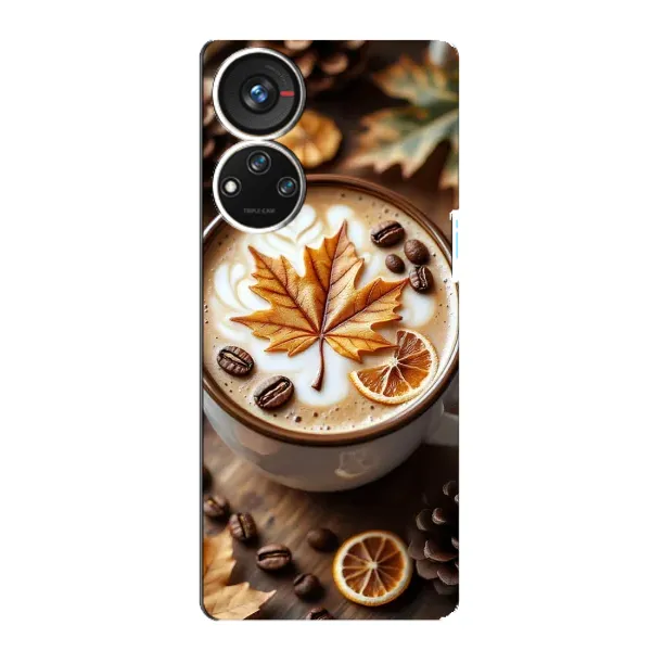 Чохол з принтом «Пряна кава» для ZTE Blade V40s