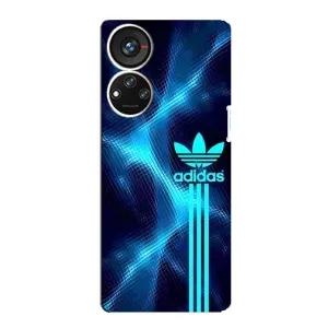 Чехол с принтом «Синий Адидас» для ZTE Blade V40s
