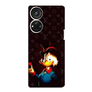 Чехли для ZTE Blade V40s - Скрудж МакДак Louis Vuitton (PREMIUMPrint) (Скрудж з ботліантом)