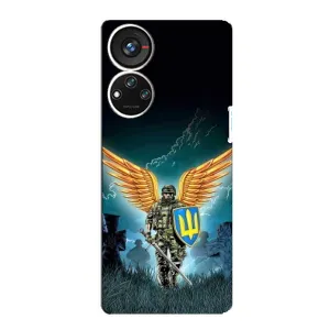 Чехлы с картинкой ЗСУ для ZTE Blade V40s (AlphaPrint) (Солдат ЗСУ)