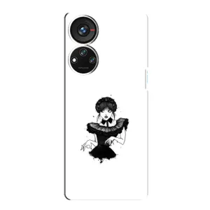 Чохли Венсдей на ZTE Blade V40s Уенсдей (AlphaPrint) (танець Венздей)